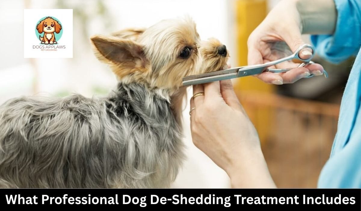 What Professional Dog De-Shedding Treatment Includes & When to Book